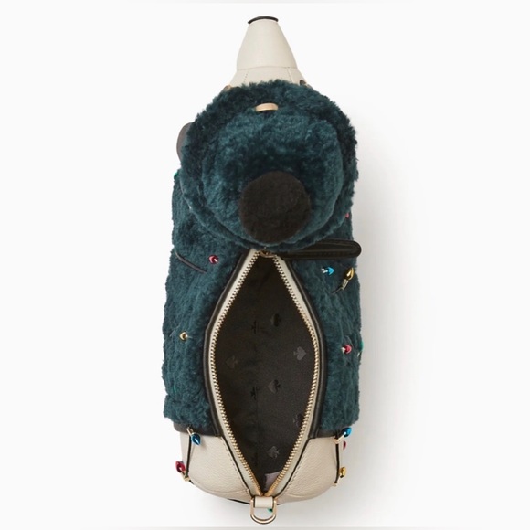 ♠️New Kate Spade Holiday Claude Dachshund Dog Crossbody Bag - Picture 7 of 8